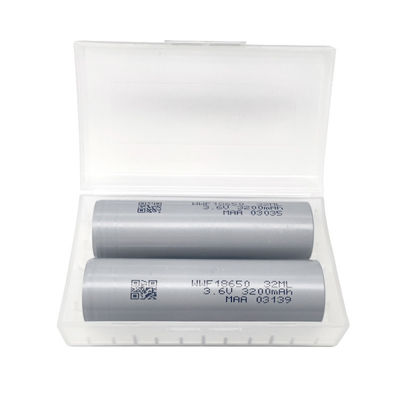 एमएसडीएस UN38.3 लो टेम्प बैटरी 18650 3200mAh सिलेंडरिक लिथियम आयन सेल