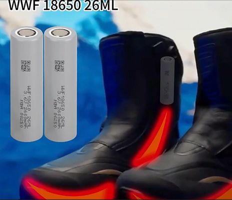 लो टेम्प 18650 रिचार्जेबल बैटरी 3000mAh 2600mAh सिलेंडरिक ली आयन बैटरी