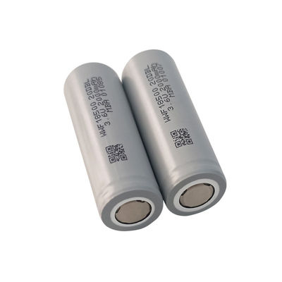 UN38.3 ली आयन कम तापमान 18650 30ml ली आयन बेलनाकार 3.6V