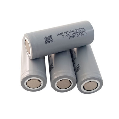 18500 अल्ट्रा लो-टेम्परेचर बैटरी 3.6V 2000mAh सिलेंडरिक ली-आयन बैटरी