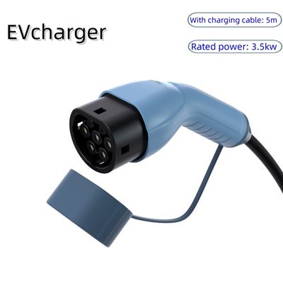 घरेलू चार्जिंग प्वाइंट वॉल माउंट 220V 3.5kw इलेक्ट्रिक कार चार्जिंग ढेर