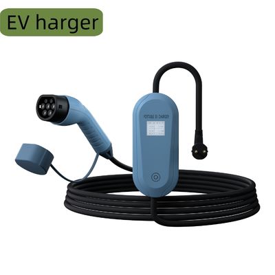 घरेलू चार्जिंग प्वाइंट वॉल माउंट 220V 3.5kw इलेक्ट्रिक कार चार्जिंग ढेर