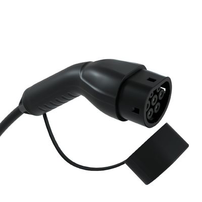 समायोज्य पोर्टेबल इलेक्ट्रिक वाहन चार्जर 220V 16A 3.5kw एलसीडी संकेतक प्रकाश