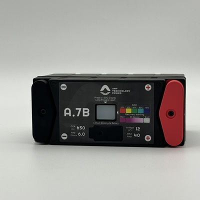 12V 6a लिथियम आयरन फॉस्फेट बैटरी A7B आपातकालीन स्टार्ट बैटरी