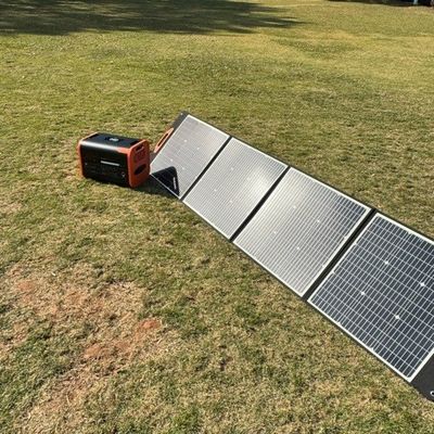 UN38.3 फोल्डेबल मोनो सोलर पैनल 300W 400W पावर फिल्म सोलर फोल्डेबल