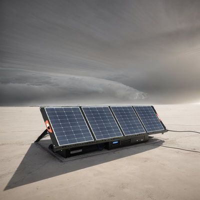 मोनोक्रिस्टलाइन सिलिकॉन के साथ लचीला तह करने योग्य हल्के 60W सनपावर सोलर पीवी पैनल