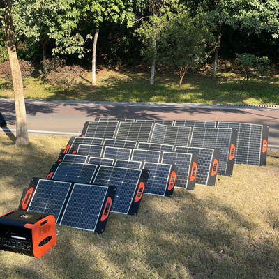 मोनोक्रिस्टलाइन पोर्टेबल सोलर पैनल 300W पावर फिल्म सोलर फोल्डेबल