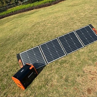 यूबी-120 22.8% रूपांतरण दक्षता फोल्डेबल 120W मोनोक्रिस्टलीय सिलिकॉन सौर पैनल