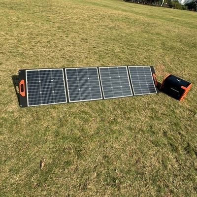 घर के लिए 100W पोर्टेबल सोलर पैनल 22.8% रूपांतरण मोबाइल सोलर पैनल