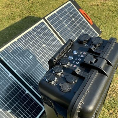 400W फोल्डेबल सोलर पैनल मोनो सिलिकॉन फोल्डिंग सोलर चार्जर