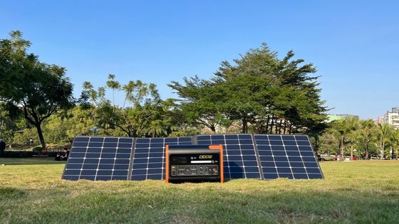 एमएसडीएस मोनोक्रिस्टलीय सिलिकॉन सौर पैनल 400W फोल्डिंग सौर पैनल चार्जर