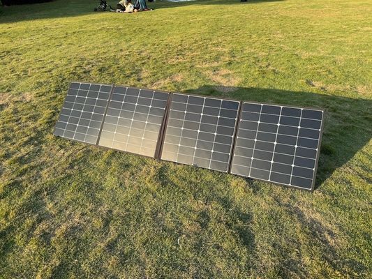 400W 300W सौर पैनल मोनोक्रिस्टलीय फोल्डेबल पोर्टेबल सौर पैनल
