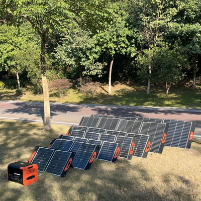 60W 100W 120W ब्लैक सोलर फोटोवोल्टिक पैनल 5V 9V 12V 15V के पीक वैल्यू के साथ