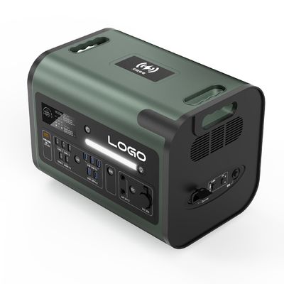 निर्बाध बिजली समाधान के लिए LiFePO4 बैटरी 2000W सौर पोर्टेबल पावर स्टेशन