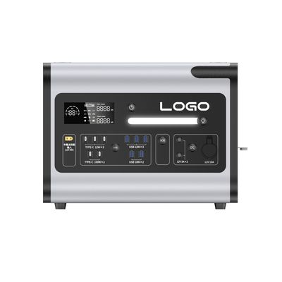निर्बाध बिजली समाधान के लिए LiFePO4 बैटरी 2000W सौर पोर्टेबल पावर स्टेशन
