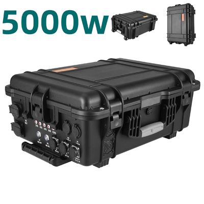 8000W पीक पावर और यूएसबी/टाइप-सी 18W मैक्स आउटपुट के साथ अग्निरोधक आवास सौर जनरेटर