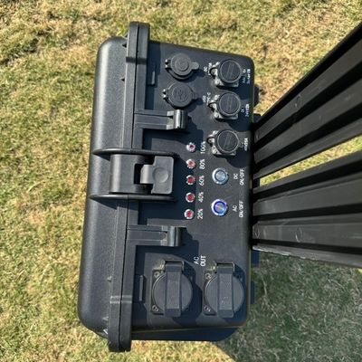 4000W अल्ट्रा-फास्ट चार्जिंग पोर्टेबल पावर स्टेशन 42kg LiFePO4 लिथियम बैटरी के साथ
