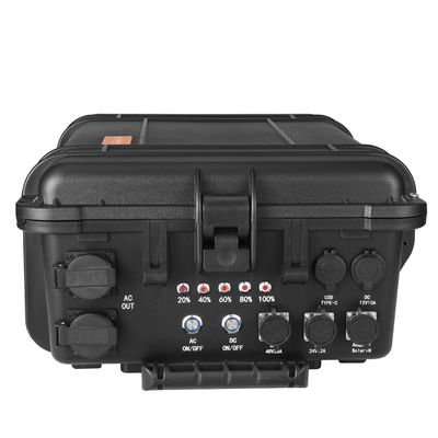 4800wh USB/Type-C Max5000W मछली पकड़ने के लिए स्टैकेबल पावर सप्लाई