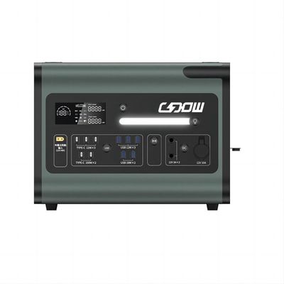 1800W-2400W सौर चार्जिंग जनरेटर LiFePO4 बैटरी पोर्टेबल मोबाइल पावर होम पावर