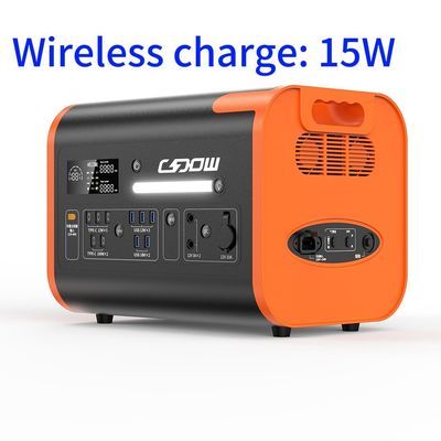 सौर पैनल पावर स्टेशन 2200W पोर्टेबल जनरेटर एसी/डीसी 230V आउटपुट पावर बैंक के साथ