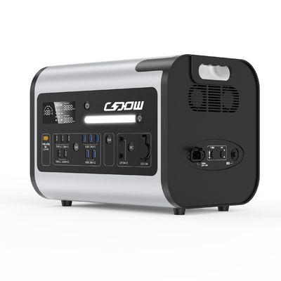 आपातकालीन यात्रा बैकअप के लिए 300W 500W 1800W पोर्टेबल रिचार्जेबल सोलर पावर स्टेशन