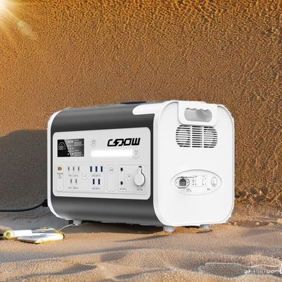 25 किलोग्राम पोर्टेबल सोलर पावर स्टेशन 2200W-2400W सोलर जनरेटर 2048wh क्षमता के साथ