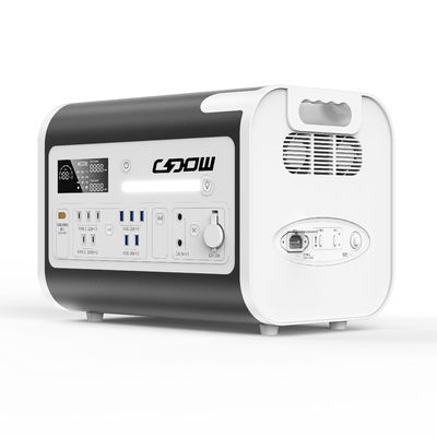 25 किलोग्राम पोर्टेबल सोलर पावर स्टेशन 2200W-2400W सोलर जनरेटर 2048wh क्षमता के साथ