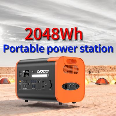 सौर पवन ऊर्जा संयंत्र के लिए 600W 1800W 2000W पोर्टेबल लिथियम आयरन फॉस्फेट बैटरी