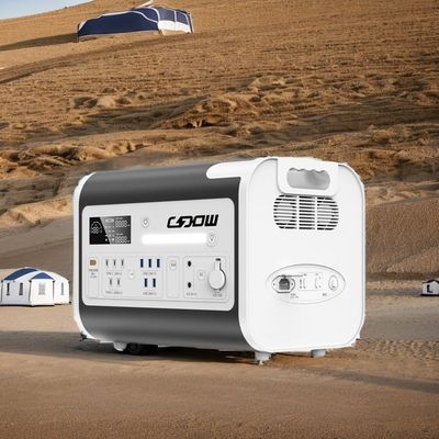 कार चार्जिंग और सोलर सिस्टम के लिए पोर्टेबल मोबाइल पावर स्टेशन 2200W 405*275*303mm