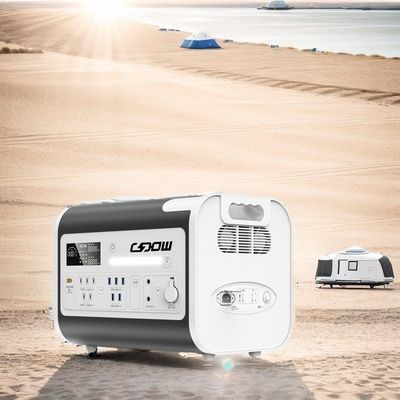 कार चार्जिंग और सोलर सिस्टम के लिए पोर्टेबल मोबाइल पावर स्टेशन 2200W 405*275*303mm