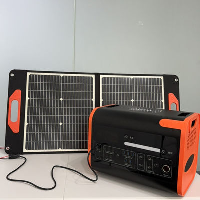 फोल्डेबल 2000W पोर्टेबल पावर स्टेशन 15W वायरलेस चार्जिंग के साथ सौर ऊर्जा आपूर्ति