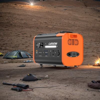 यूएसबी चार्जिंग और सौर ऊर्जा के लिए सभी सॉकेट प्रकार 2000W ऊर्जा भंडारण पोर्टेबल जनरेटर
