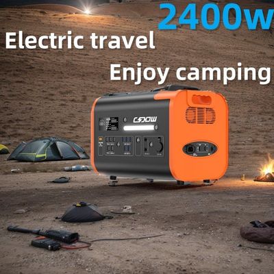 AT22 आपातकालीन बैकअप यूपीएस 600W 2000W 2200W पोर्टेबल पावर स्टेशन