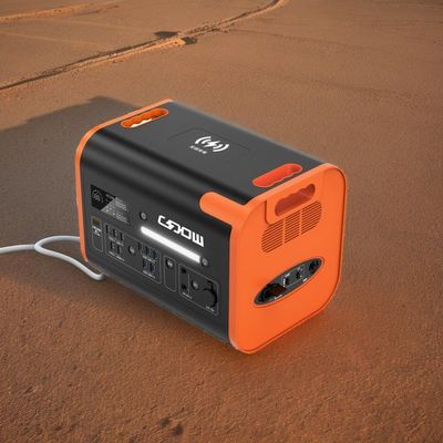 AT22 आपातकालीन बैकअप यूपीएस 600W 2000W 2200W पोर्टेबल पावर स्टेशन