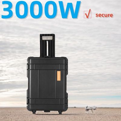 कोरिया निर्यात मोबाइल फोन चार्जर सौर चार्जिंग के साथ 3000W यूपीएस मोबाइल पावर स्टेशन