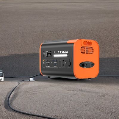 2200W पोर्टेबल पावर स्टेशन घरेलू छोटे पोर्टेबल सौर जनरेटर