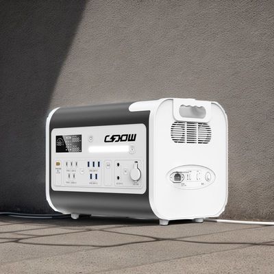 2200W पोर्टेबल पावर स्टेशन घरेलू छोटे पोर्टेबल सौर जनरेटर