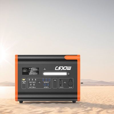 जर्मनी 2000W 2048wh AC-DC आउटपुट प्लग इलेक्ट्रिक मोबाइल पोर्टेबल लिथियम पावर स्टेशन सौर जनरेटर