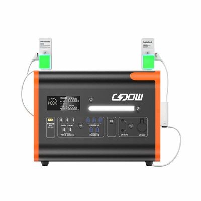 800W ऊर्जा भंडारण बिजली स्टेशन UN38.3 सौर संचालित मिनी जनरेटर