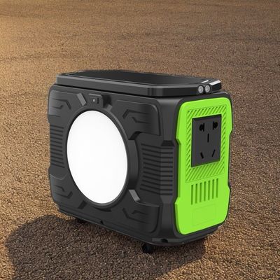 पोर्टेबल पावर स्टेशन 200W लिथियम एसी डीसी यूएसबी आउटपुट बैटरी सौर ऊर्जा जनरेटर