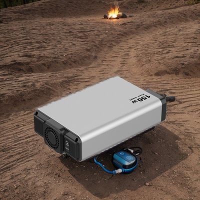 115wh ऊर्जा भंडारण 150W सभी ब्रांडों के लिए आउटडोर पोर्टेबल आपातकालीन सौर ऊर्जा स्टेशन