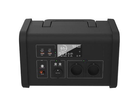 ST7 700W छोटा सौर जनरेटर कैंपिंग पोर्टेबल पावर स्टेशन AC 220V
