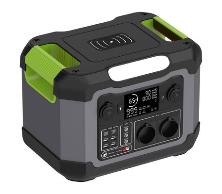 बाहरी और घर के लिए वायरलेस सौर जनरेटर 1200W एसी आउटपुट 230V पोर्टेबल पावर स्टेशन
