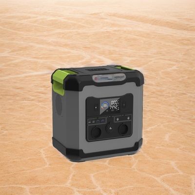 बाहरी आपातकालीन सोस के लिए 2000W 1680Wh LiFePO4 बैटरी सौर ऊर्जा भंडारण जनरेटर