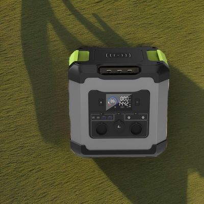 बाहरी आपातकालीन सोस के लिए 2000W 1680Wh LiFePO4 बैटरी सौर ऊर्जा भंडारण जनरेटर