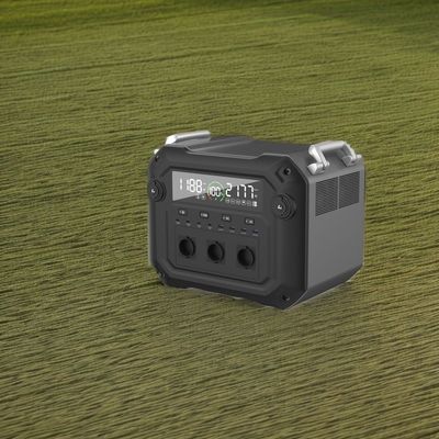 उच्च- 2500W 2340wh 110V 120V सौर जनरेटर ABS एल्यूमीनियम प्रोफाइल खोल सामग्री के साथ