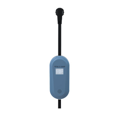 एकल चरण पोर्टेबल EV चार्जर AC220V मोबाइल EV चार्जर