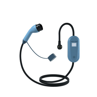एकल चरण पोर्टेबल EV चार्जर AC220V मोबाइल EV चार्जर