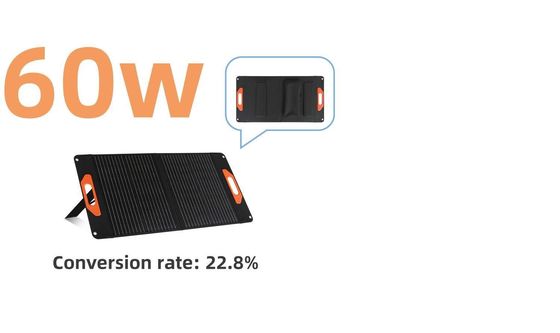 मोनोक्रिस्टलीय सिलिकॉन के साथ 60W 100W 200W सभी काले सौर मॉड्यूल