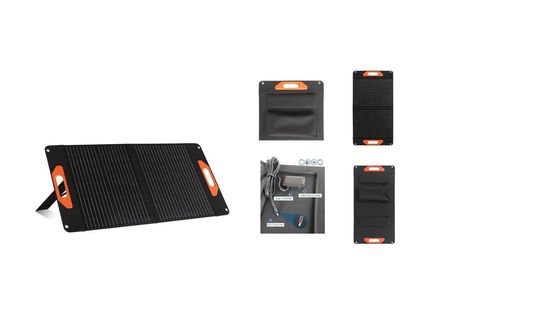मोनोक्रिस्टलीय सिलिकॉन के साथ 60W 100W 200W सभी काले सौर मॉड्यूल